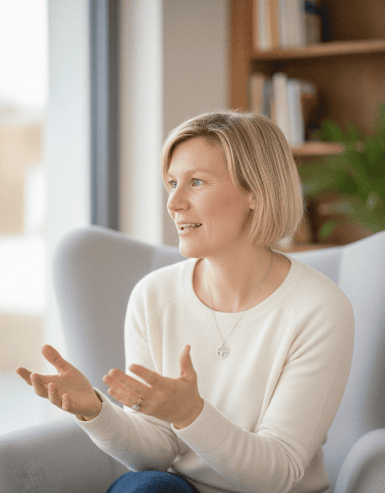 Laurence Fattebene auf der Seite zum 1:1 Coaching